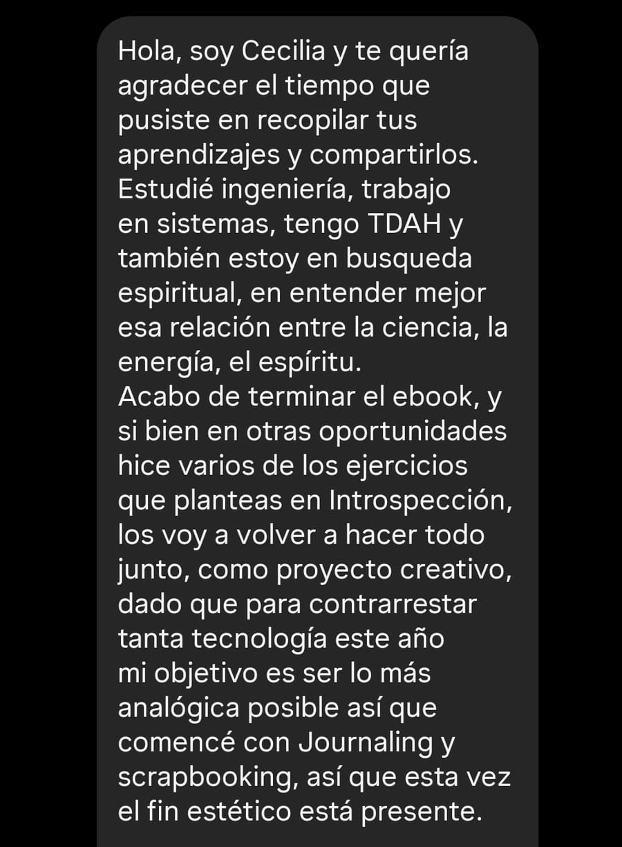 Comentario real sobre FOCO, captura 3